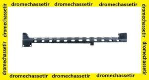 Grille de ventilation ATI avec organe de visee, noir
