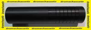 silencieux Schultz & Larsen Thunderdome 54, max 6mm, filetage 14x100, reduction 35 db, noir
