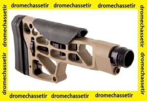 Crosse MDT Skeleton V4, en aluminium, appuie joue et talon reglable, FDE