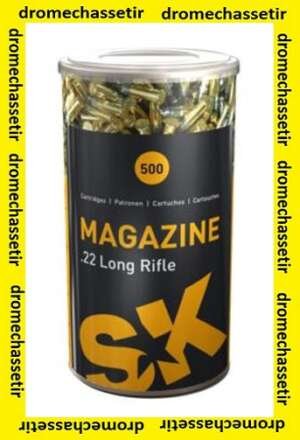 boite 500 cartouches Vrac, SK magazine, cal 22lr, 40 grains LRN