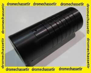 silencieux Schultz & Larsen Thunderdome 54, max 8mm, filetage 14x100, reduction 35 db, 13,5cm de long noir