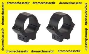 Anneaux bas diametre 25,4mm pour rail de 11mm compatible air comprimé