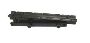 Rail adaptateur avec elevation de 15° pour rail de 11mm à 22mm