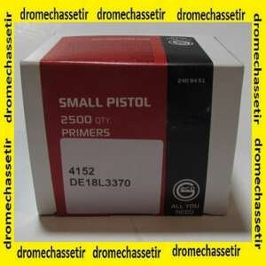 boite de 2500 amorces Geco small pistol
