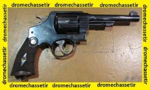 Revolver Smith & Wesson 22 of 1917, 45 ACP excellent etat