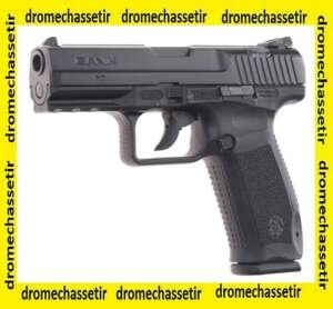 PISTOLET SEMI AUTOMATIQUE CANIK TP-9 DA, CAL 9X19 AVEC HOLSTER ET MALETTE