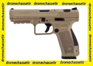 Pistolet semi automatique calibre 9x19, Canik TP-9 SA, FDE