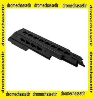 Capot avec triple rails keymod pour AK47, noir