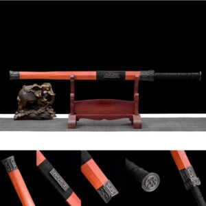 Épée chinoise en acier T10, forgé à la main