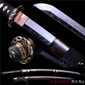 Katana Traditionnel en Acier 1095 spécial ! Lame Hitatsura & Polissage Sashikomi. Sabre Japonais de collection