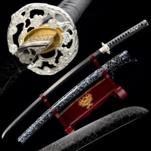 Véritable Katana Maru T10. Méthode de forge ancestrale. Sabre japonais Tranchant comme un rasoir